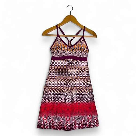 Athleta Dresses & Skirts - Athleta Women's Printed Shorebreak Dress XXS Grenadine Bombay Purple Swim Dress